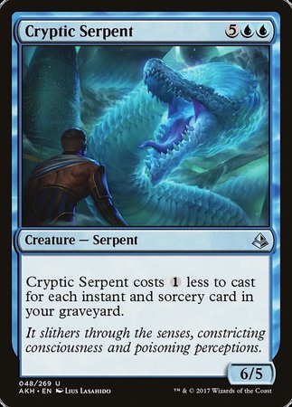 Cryptic Serpent [Amonkhet] | Cracking-Singles