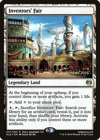 Inventors' Fair [Kaladesh Promos] | Cracking-Singles