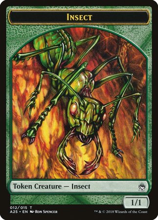 Insect Token (012) [Masters 25 Tokens] | Cracking-Singles