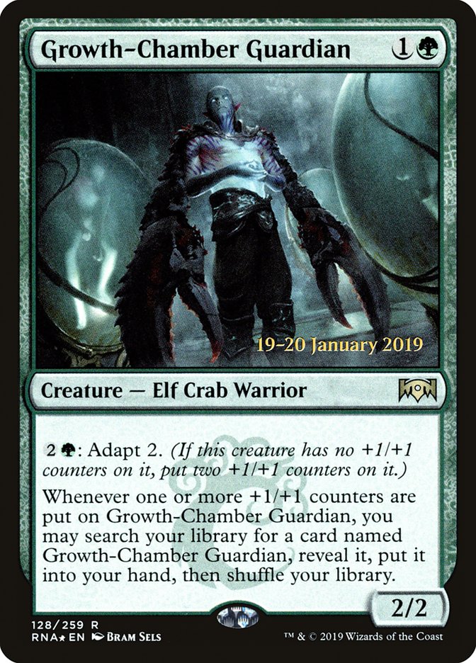 Growth-Chamber Guardian [Ravnica Allegiance Prerelease Promos] | Cracking-Singles