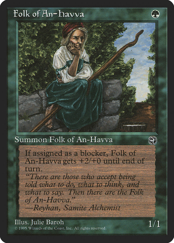 Folk of An-Havva (Reyhan Flavor Text) [Homelands] | Cracking-Singles