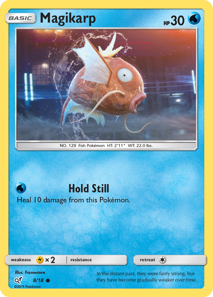 Magikarp (8/18) [Sun & Moon: Detective Pikachu] | Cracking-Singles