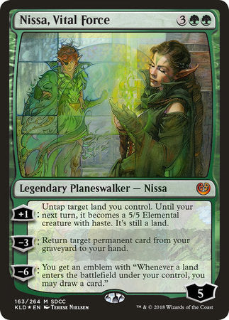 Nissa, Vital Force (SDCC 2018 EXCLUSIVE) [San Diego Comic-Con 2018] | Cracking-Singles