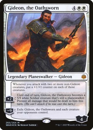 Gideon, the Oathsworn [War of the Spark] | Cracking-Singles