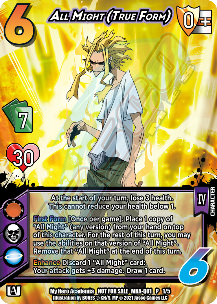 All Might (True Form) [Series 1 Quirk Pack Unlimited] | Cracking-Singles