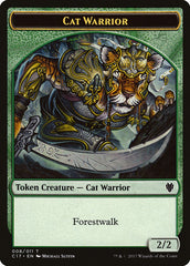 Cat Warrior // Rat Token [Commander 2017 Tokens] | Cracking-Singles