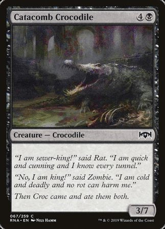 Catacomb Crocodile [Ravnica Allegiance] | Cracking-Singles