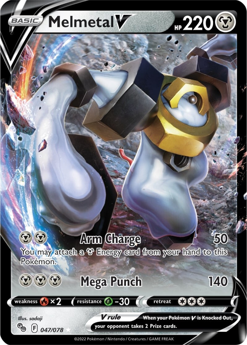 Melmetal V (047/078) [Pokémon GO] | Cracking-Singles