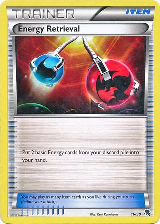 Energy Retrieval (16/30) [Black & White: Trainer Kit - Zoroark] | Cracking-Singles