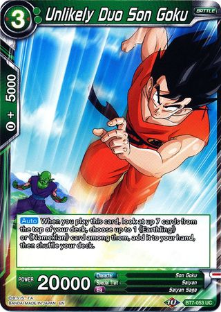 Unlikely Duo Son Goku [BT7-053] | Cracking-Singles