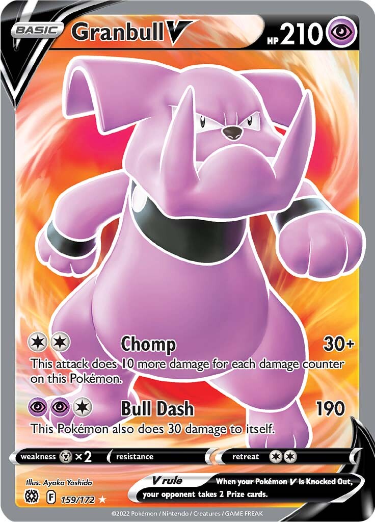 Granbull V (159/172) [Sword & Shield: Brilliant Stars] | Cracking-Singles