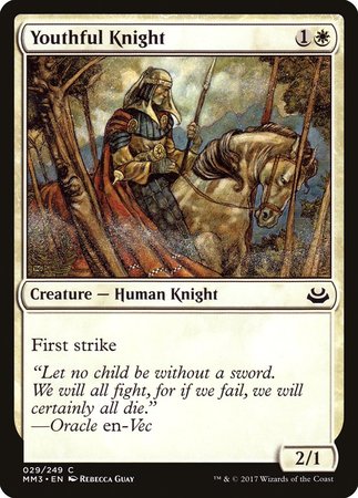 Youthful Knight [Modern Masters 2017] | Cracking-Singles