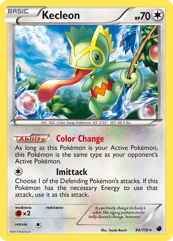 Kecleon (94/116) [Black & White: Plasma Freeze] | Cracking-Singles