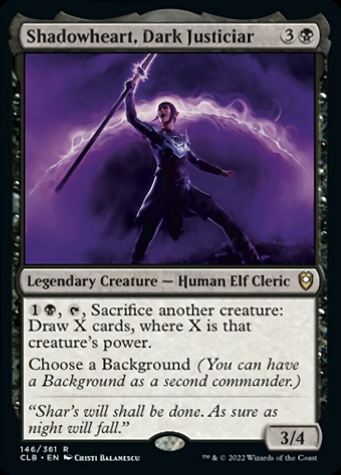 Shadowheart, Dark Justiciar [Commander Legends: Battle for Baldur's Gate] | Cracking-Singles