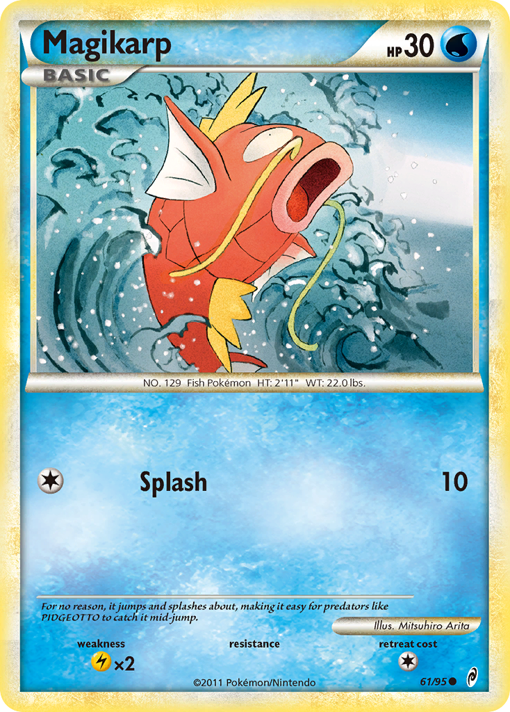 Magikarp (61/95) [HeartGold & SoulSilver: Call of Legends] | Cracking-Singles