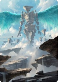 Celestial Colonnade Art Card [Zendikar Rising Art Series] | Cracking-Singles