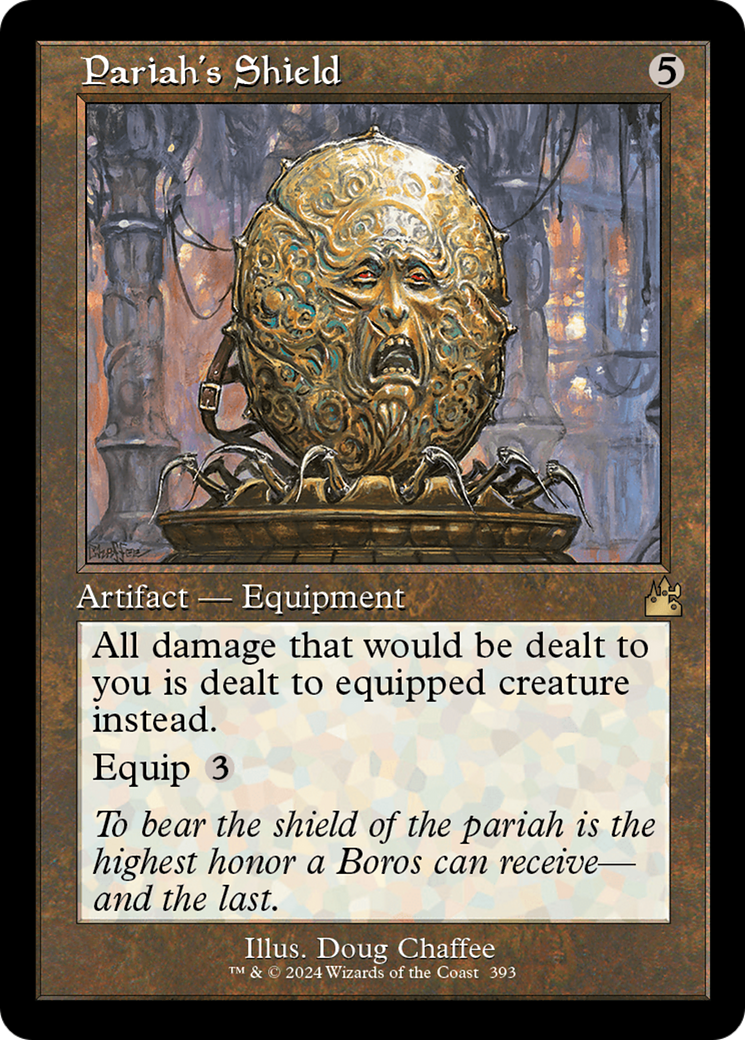 Pariah's Shield (Retro Frame) [Ravnica Remastered] | Cracking-Singles