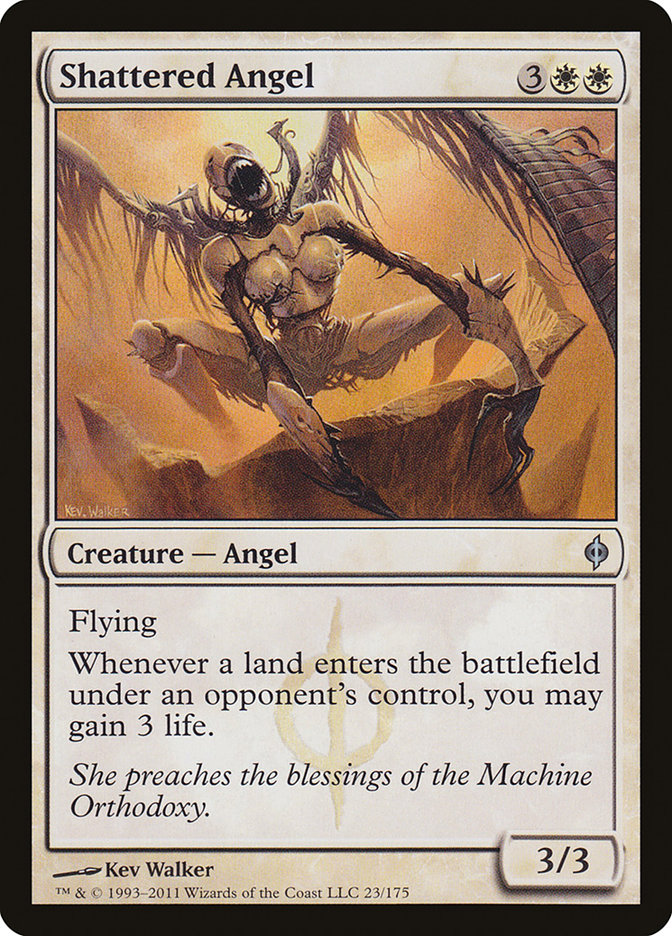 Shattered Angel [New Phyrexia] | Cracking-Singles