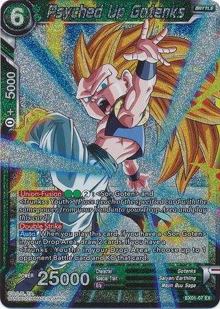 Psyched Up Gotenks (EX01-07) [Mighty Heroes] | Cracking-Singles