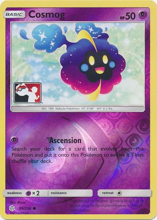 Cosmog (99/236) (Pokemon Club Special Print) [Sun & Moon: Cosmic Eclipse] | Cracking-Singles