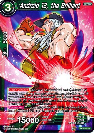 Android 13, the Brilliant [EX06-19] | Cracking-Singles