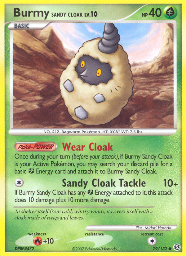 Burmy Sandy Cloak (79/132) [Diamond & Pearl: Secret Wonders] | Cracking-Singles