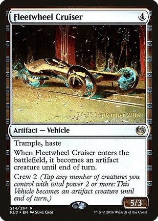 Fleetwheel Cruiser [Kaladesh Promos] | Cracking-Singles