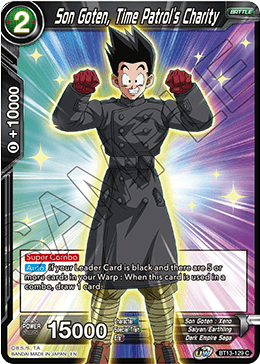 Son Goten, Time Patrol's Charity (Common) [BT13-129] | Cracking-Singles