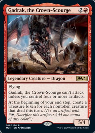 Gadrak, the Crown-Scourge [Core Set 2021] | Cracking-Singles