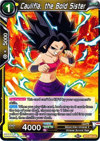 Caulifla, the Bold Sister [BT7-085] | Cracking-Singles