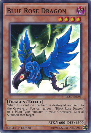 Blue Rose Dragon [LC5D-EN093] Super Rare | Cracking-Singles