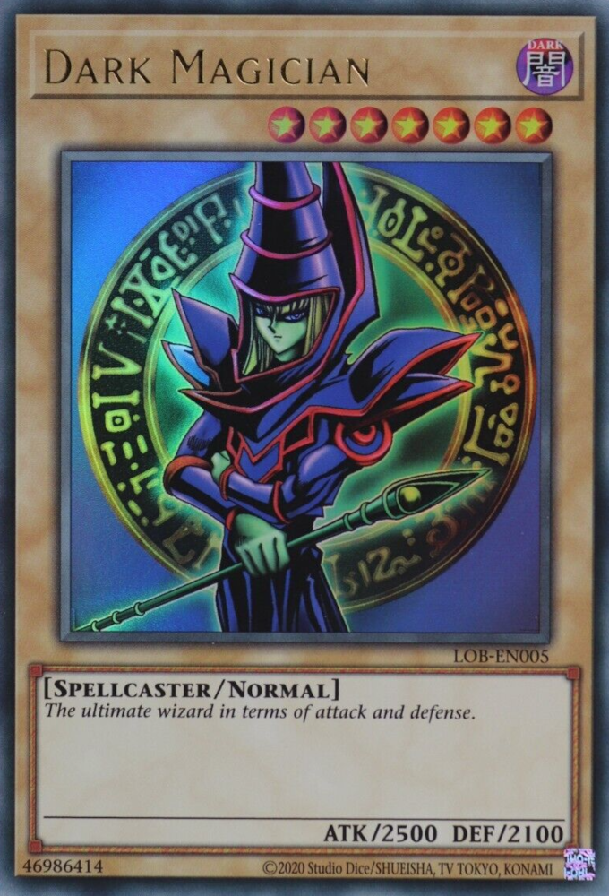 Dark Magician (25th Anniversary) [LOB-EN005] Ultra Rare | Cracking-Singles