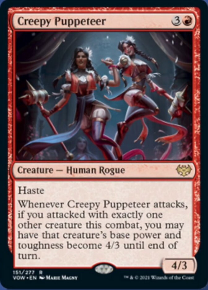 Creepy Puppeteer [Innistrad: Crimson Vow] | Cracking-Singles