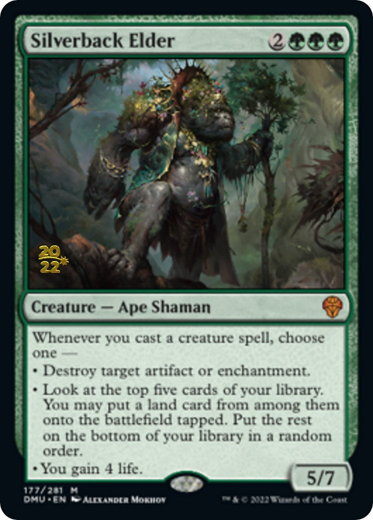 Silverback Elder [Dominaria United Prerelease Promos] | Cracking-Singles