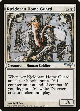 Kjeldoran Home Guard [Coldsnap Theme Decks] | Cracking-Singles