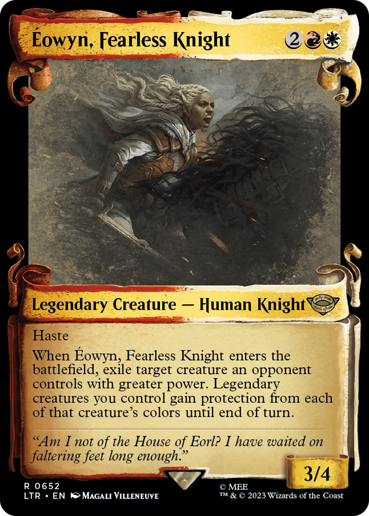 Eowyn, Fearless Knight [The Lord of the Rings: Tales of Middle-Earth Showcase Scrolls] | Cracking-Singles