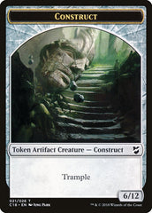 Construct // Clue (021/026) [Commander 2018 Tokens] | Cracking-Singles