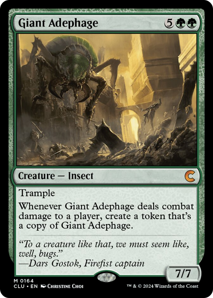 Giant Adephage [Ravnica: Clue Edition] | Cracking-Singles