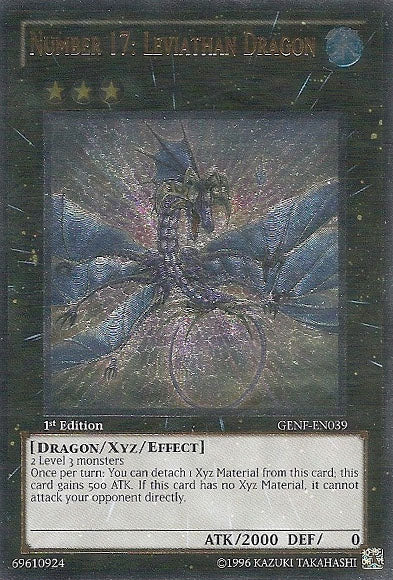 Number 17: Leviathan Dragon [GENF-EN039] Ultimate Rare | Cracking-Singles