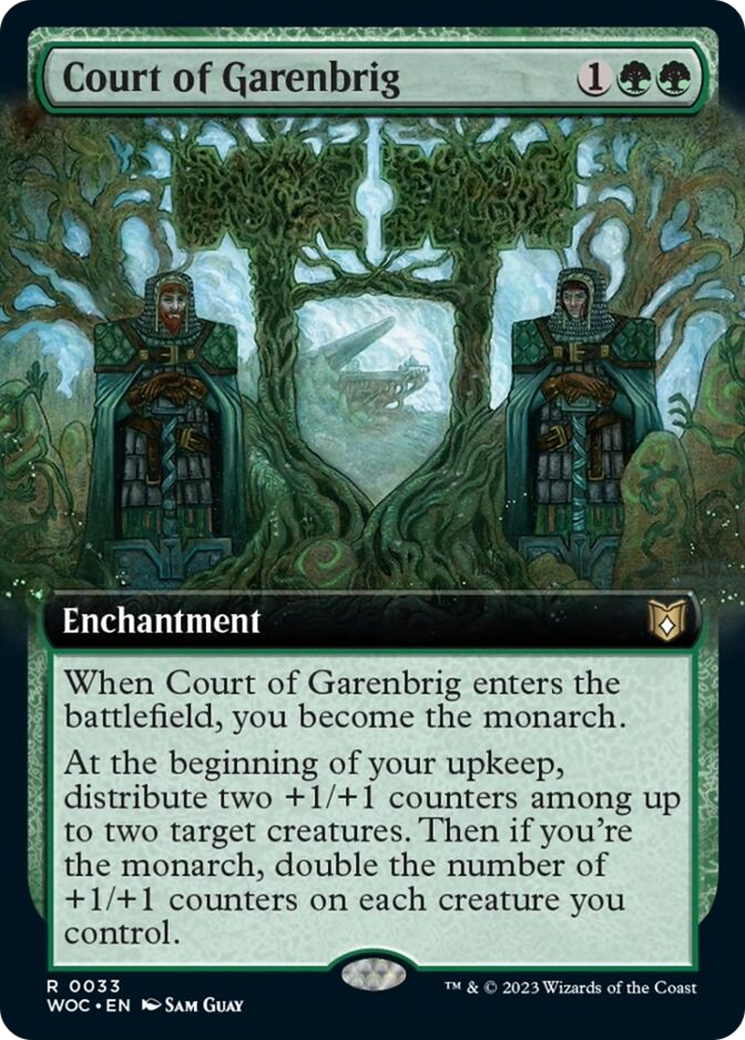 Court of Garenbrig (Extended Art) [Wilds of Eldraine Commander] | Cracking-Singles