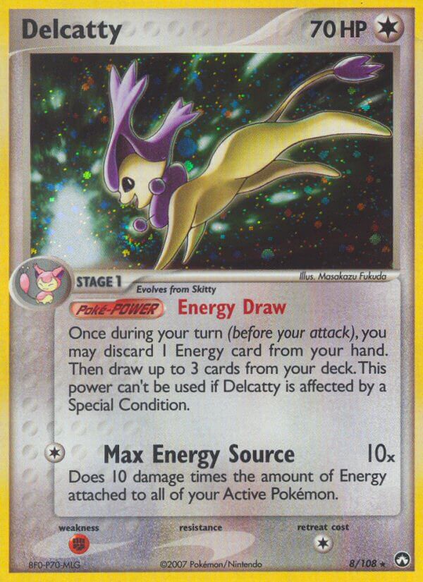 Delcatty (8/108) (Theme Deck Exclusive) [EX: Power Keepers] | Cracking-Singles