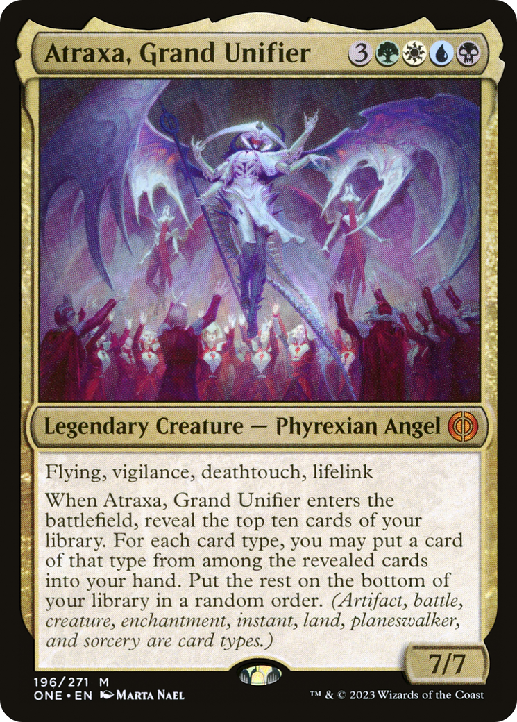 Atraxa, Grand Unifier [Phyrexia: All Will Be One] | Cracking-Singles