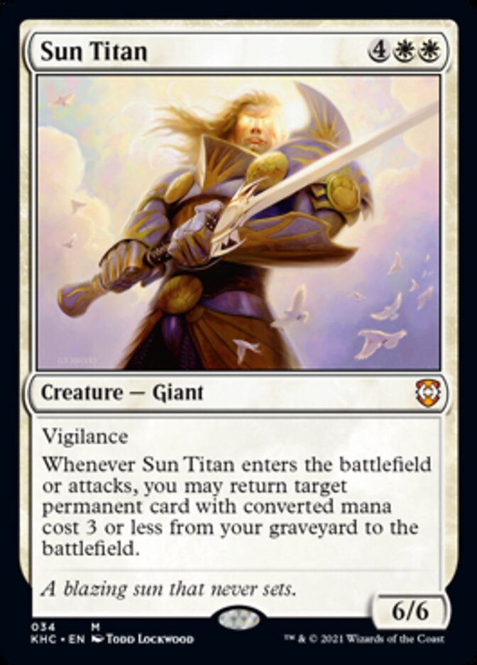 Sun Titan [Kaldheim Commander] | Cracking-Singles