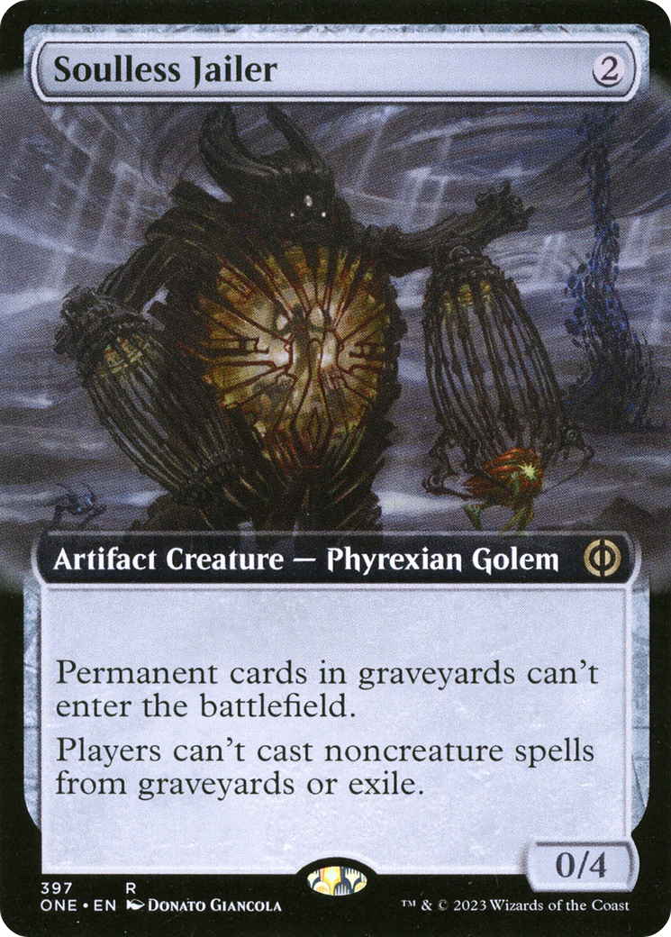 Soulless Jailer (Extended Art) [Phyrexia: All Will Be One] | Cracking-Singles