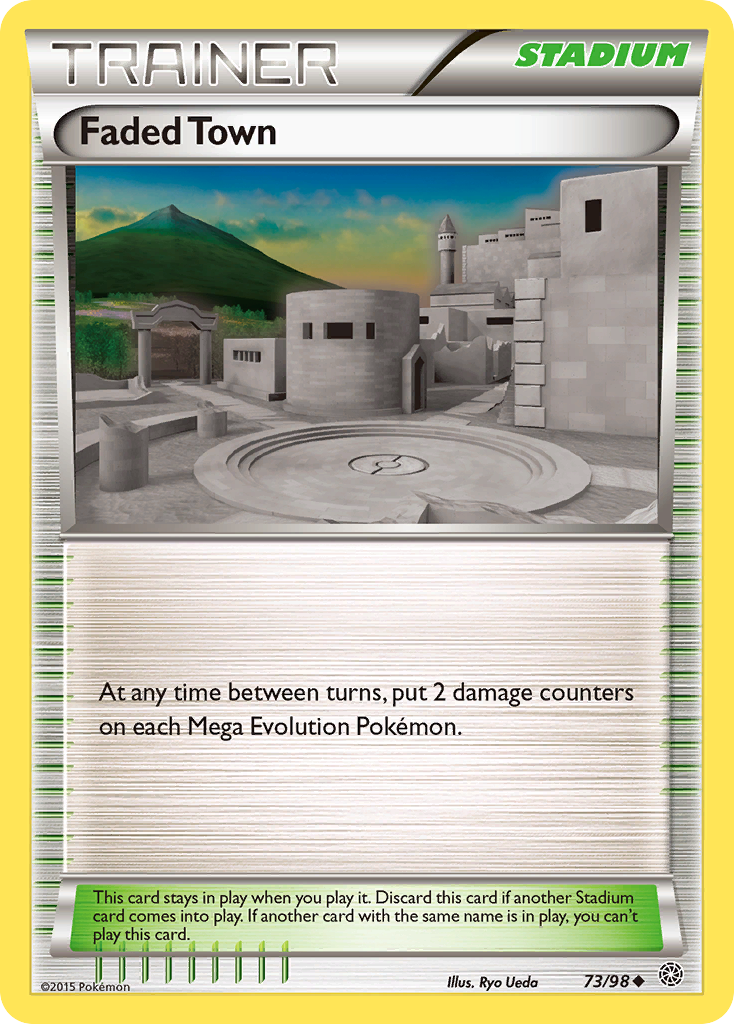 Faded Town (73/98) [XY: Ancient Origins] | Cracking-Singles