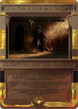 The Scarab God [Amonkhet Invocations] | Cracking-Singles