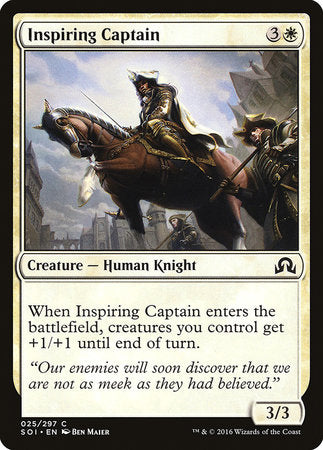 Inspiring Captain [Shadows over Innistrad] | Cracking-Singles