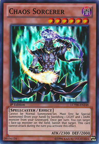 Chaos Sorcerer [LCYW-EN248] Super Rare | Cracking-Singles