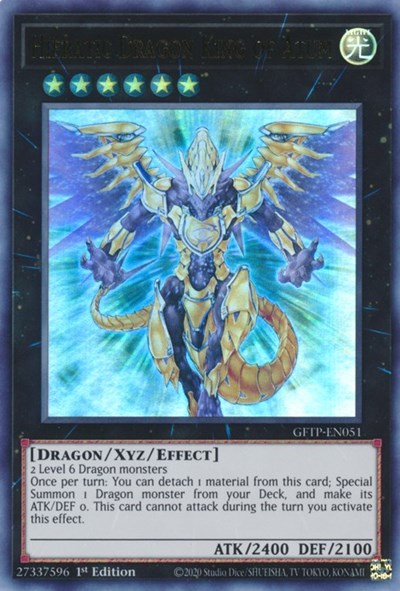 Hieratic Dragon King of Atum [GFTP-EN051] Ultra Rare | Cracking-Singles