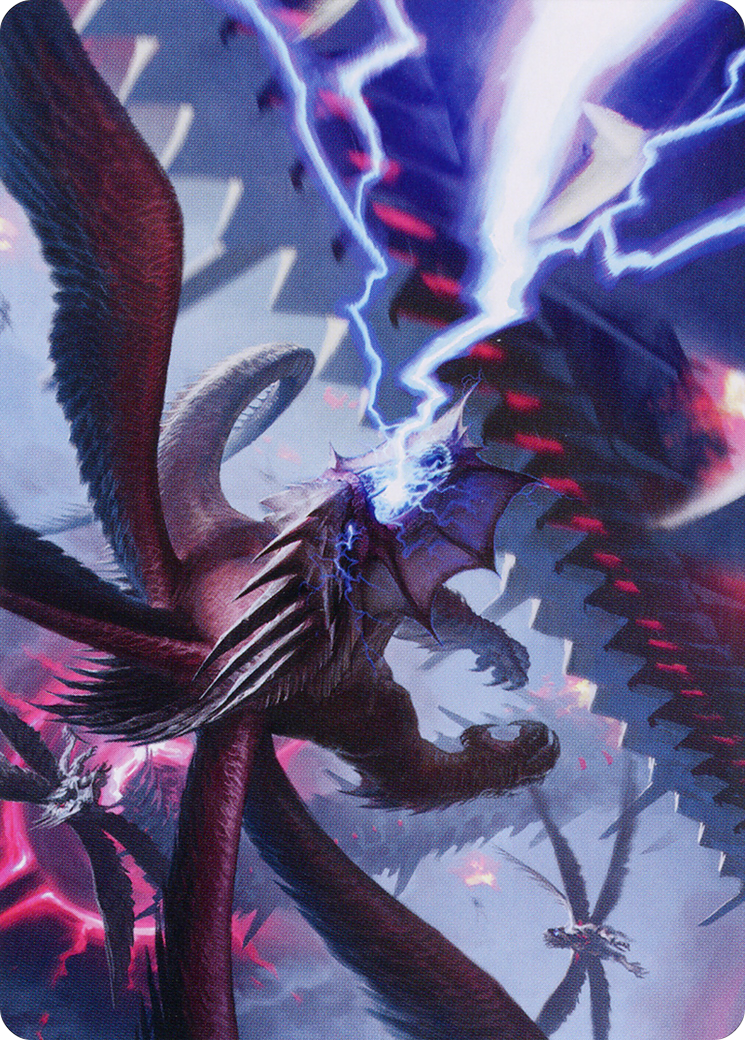 Defiant Thundermaw Art Card [March of the Machine Art Series] | Cracking-Singles